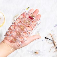 קופסאות סוכריה לאחסון תכשיטים - 10 יחידות