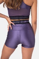 נשים | NIKE PRO HIGE-RISE METAlLLIC PURPLE