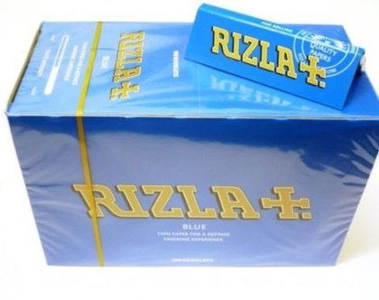 פאקט ריזלה כחול 100 יחידות