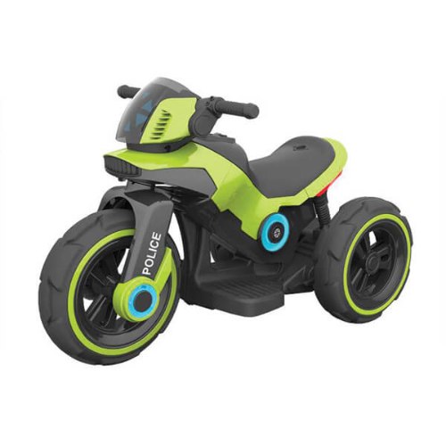 אופנוע POLICE ירוק