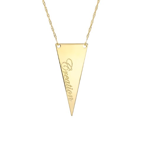 שרשרת משולש גדול דגם LA233