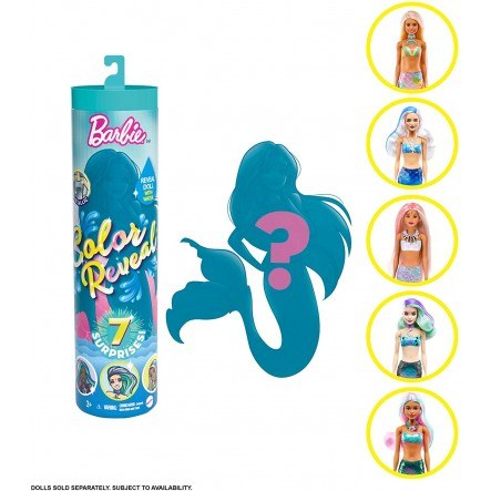 ברבי קסם צבע הפתעה