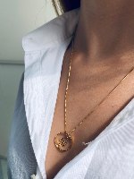 שרשרת דומיניק זהב