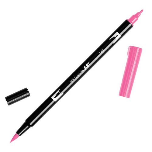 TOMBOW טוש דו"צ מים - HOT PINK 743