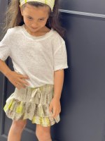 חצאית כיווצים טאי דאי ירוק 2-16