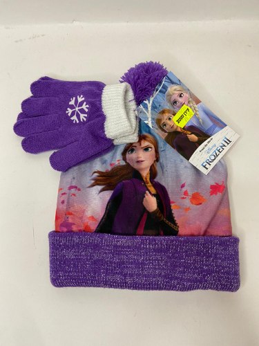 סט כובע וכפפות אנה פרוזן 2