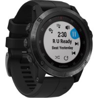שעון דופק Garmin fenix 5X Plus Sapphire Black with Black Band 