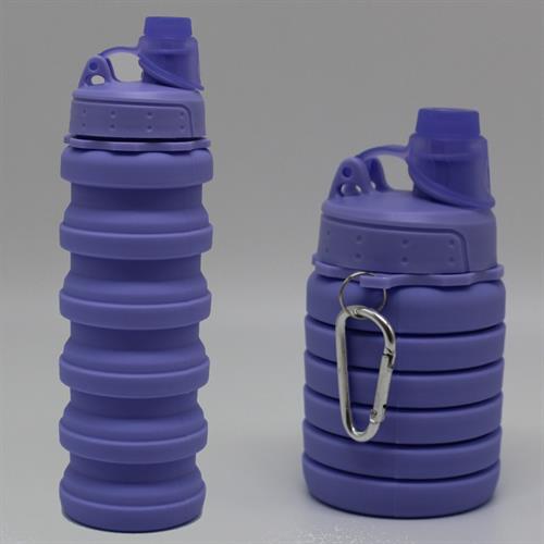 בקבוק סיליקון מתכווץ סגול