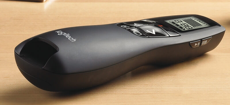 שלט רחוק למצגת לוגיטק/logitech r700