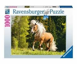 פאזל 1000 חלקים סוס   - ravensburger puzzle