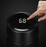 תרמוס חכם עם צג טמפרטורה לקר וחם- Thermostemp