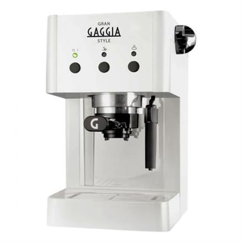 מכונת קפה Gran Gaggia Style White