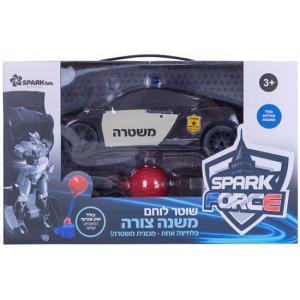 מכונית משטרה משנה צורה