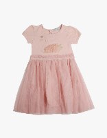 שמלה טול עם ברבור לתינוקות