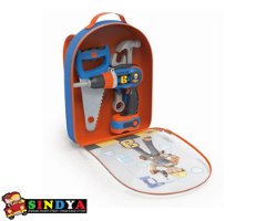 בוב הבנאי תיק גב וכלי עבודה