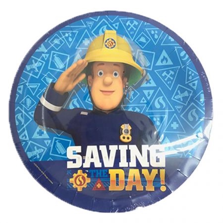 צלחות נייר  סמי הכבאי 8 יח