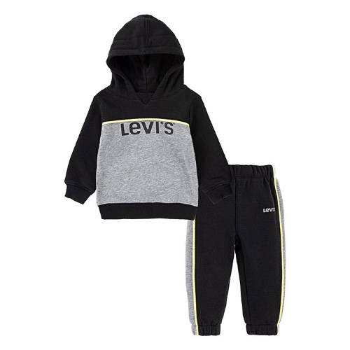 חליפת פוטר קפוצ׳ון LEVIS פס ניאון