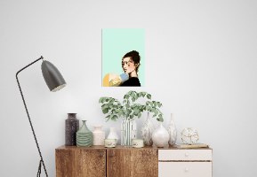 סאקי -הדפס ציור