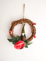 מובייל זר גמד עם ורד