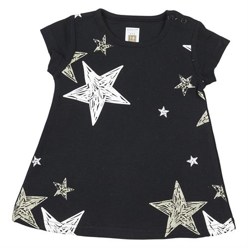 שמלה כוכבים שחור