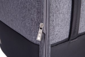 סט 3 מזוודות SWISS בד איכותיות קלות במיוחד עם מנעול TSA - אפור