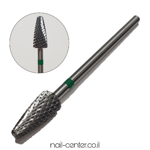 ראש שיוף תירס קרבייד ירוק - להסרת לק ג'ל