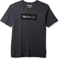HURLEY ONE&ONLY SHADED TEE -SMOKE GREY