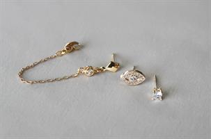 סט עגילים אמנדה