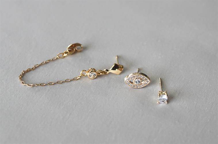 סט עגילים אמנדה