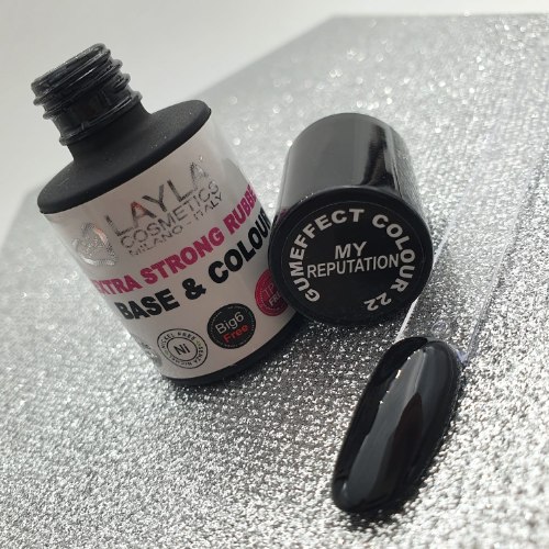 ג'ל בסיס 22 בגוונים  EXTRA STRONG RUBBER לילה מילאנו LAYLA MILANO