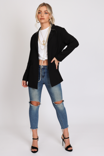 גקט  אלין שחור