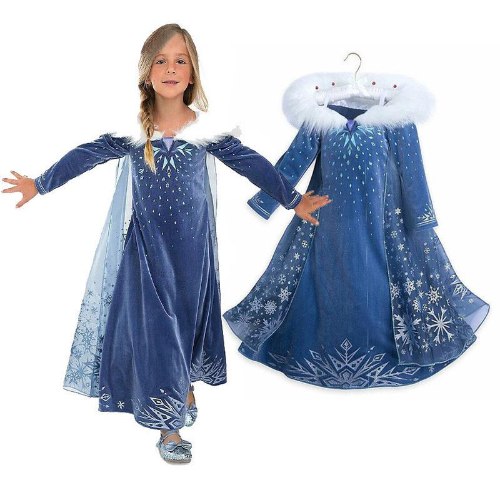 שמלת "נסיכת הקרח" לילדות