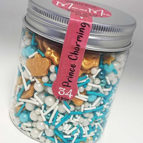 מקסי מיקס 34 - PRINCE CHARMING | סוכריות ליום הולדת תינוק | מיקס תינוק | מיקס בר מצווה