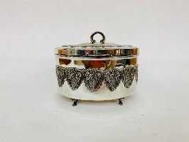 קופסת אתרוג כסף טהור