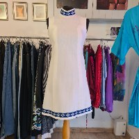 שמלת גולף לבנה מידה S/M