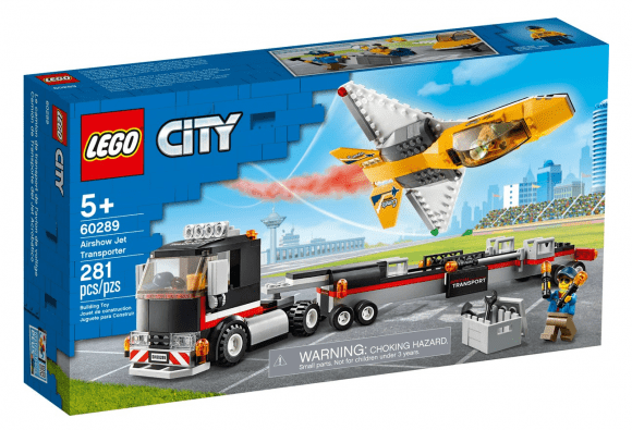 לגו סיטי מוביל מטוס פעלולים