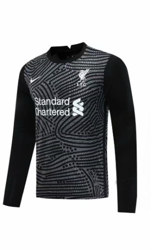 חולצת שוער ארוכה ליברפול שחור 20/21