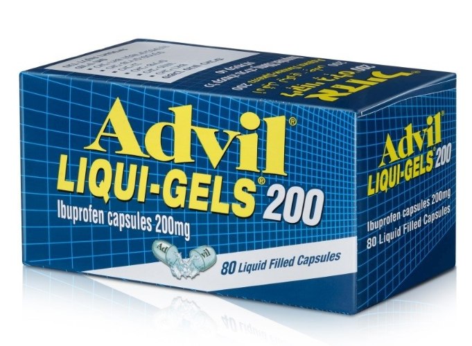 אדויל קפסולות ליקווי ג'לס 200 מ"ג 80 קפסולות