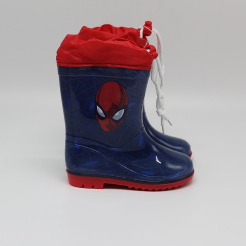 מגפי גומי ספיידרמן כחול אדום