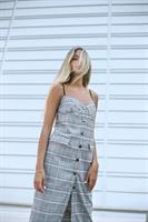 שמלת ג'ולי משבצות