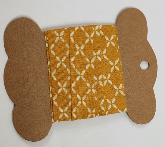 סרט כותנה 2 מטר - מעויינים אוקר 1.5 ס"מ