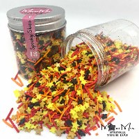 מקסי מיקס 13 - SPOOKY SKIES | מיקס שעת דימדומים. מכיל סוכריות בצורת כוכבים וקונפטי בגוונים לוהטים.