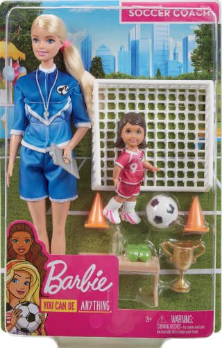 ברבי מאמנת כדורגל