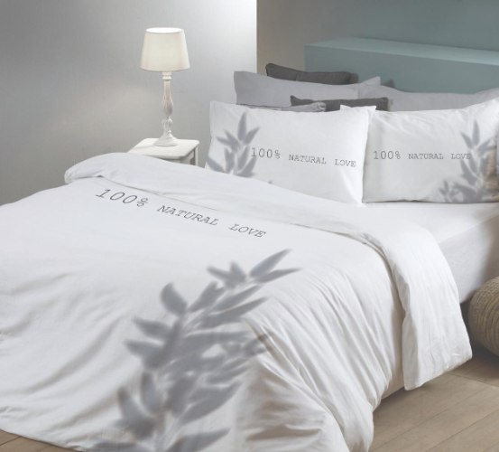 סט מצעים למיטה זוגית 100% כותנה סאטן -  פרימיום 115