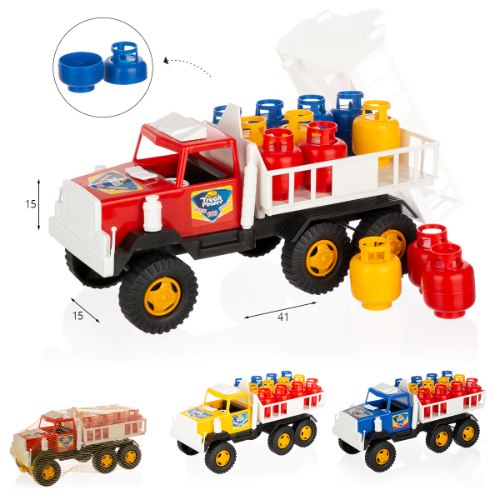 משאית בלוני גז 37 סמ