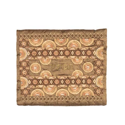 כיסוי תפילין רקמה מלאה זהב