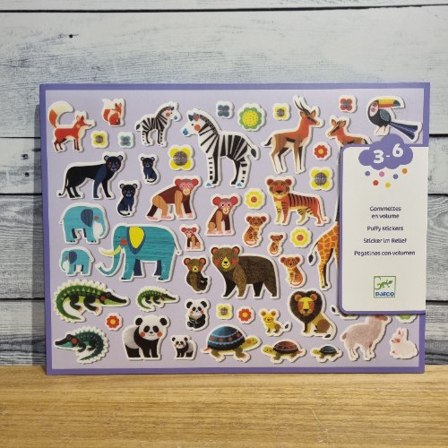 יצירה לקטנים - מדבקות פאפי אמא וילד