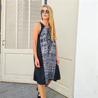 שמלת שיר קצרה - ETHNIC