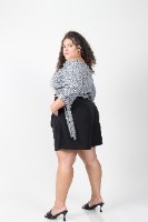 טופ סילבר פפיטה שחור