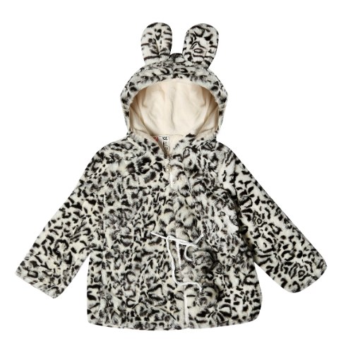 מעיל מנומר פלאפי בנות